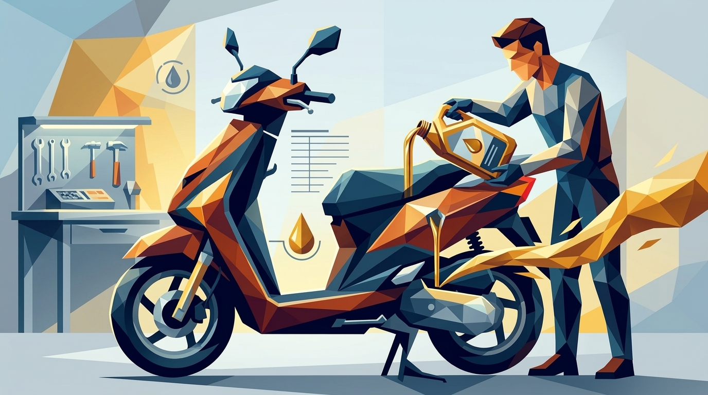 Jaki olej do skutera 4T 50/125cc - co wybrać