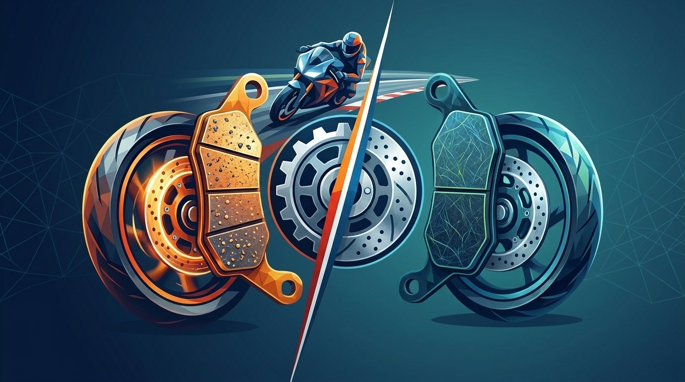 Klocki hamulcowe - sinterowane vs organiczne, jak dobrać