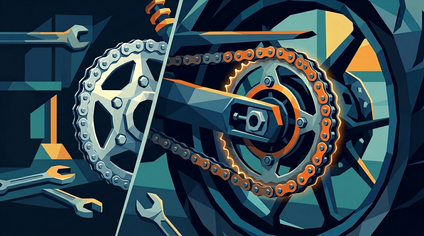 Wymiana łańcucha i zębatek - kiedy i jak