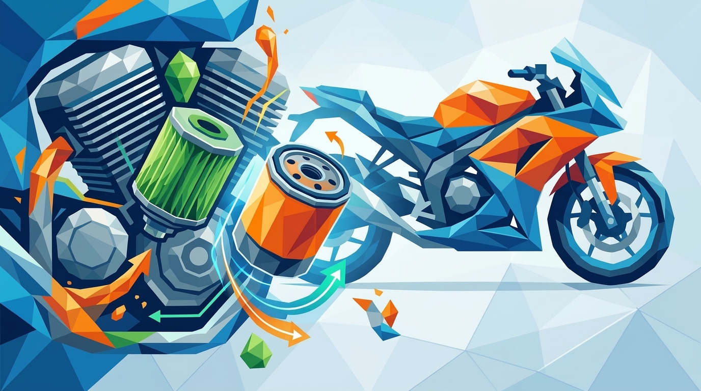 Filtr oleju do motocykla - jak wybrać, jak często wymieniać