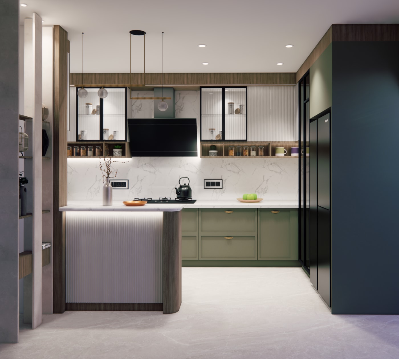 Modular Kitchen Design — Studio Housify interiors, Bengaluru
