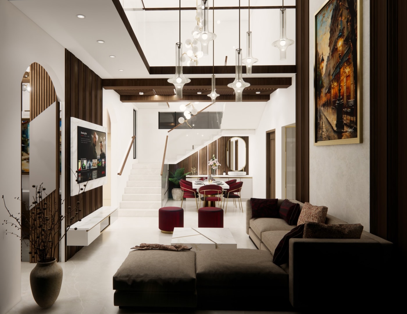 Living Space — Studio Housify interiors, Bengaluru