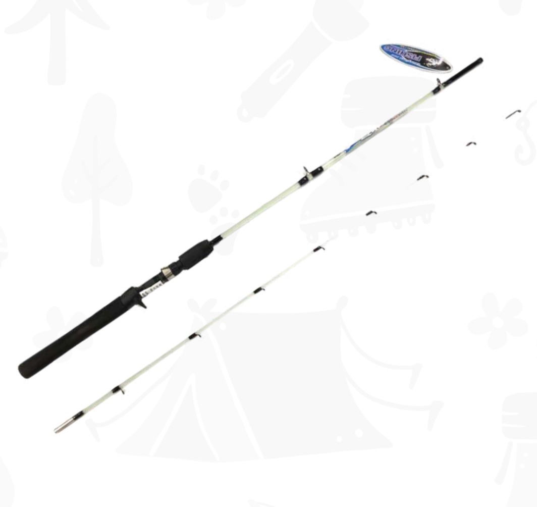 VARA CASTING FIBRA DE VIDRIO DOS CUERPOS 180CM