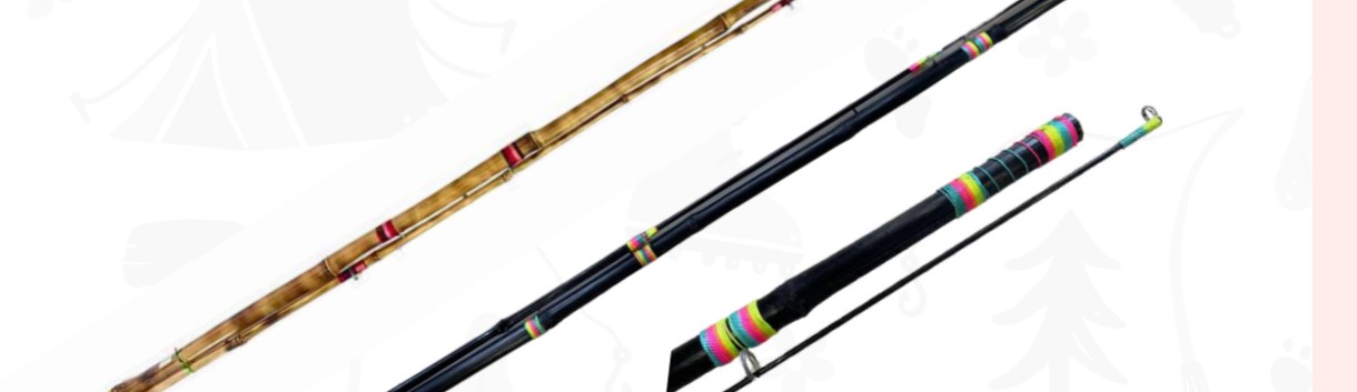 VARA DE BAMBU DOS CUERPOS 210 CM