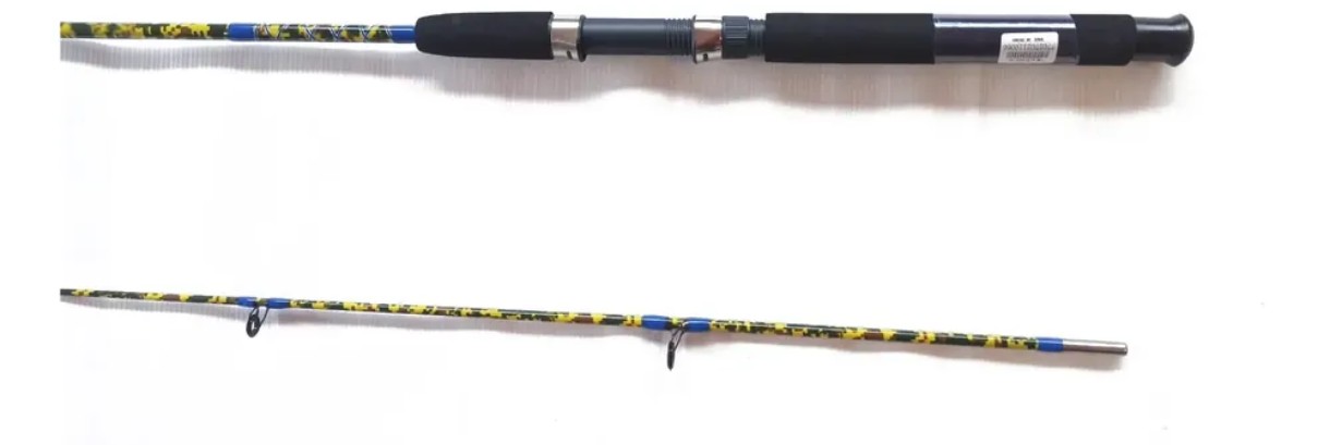 VARA DE PESCA MARCA VOYAGER 180 MARCA GILHER CAMUFLADA — imagen 1