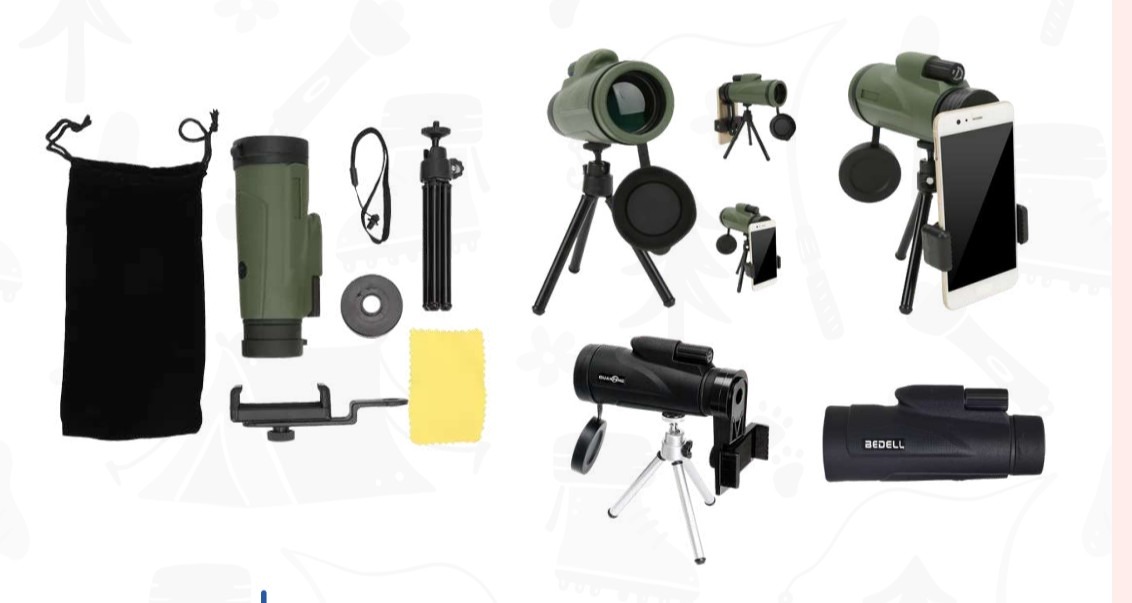 TELESCOPIO MONOOCULAR VERDE