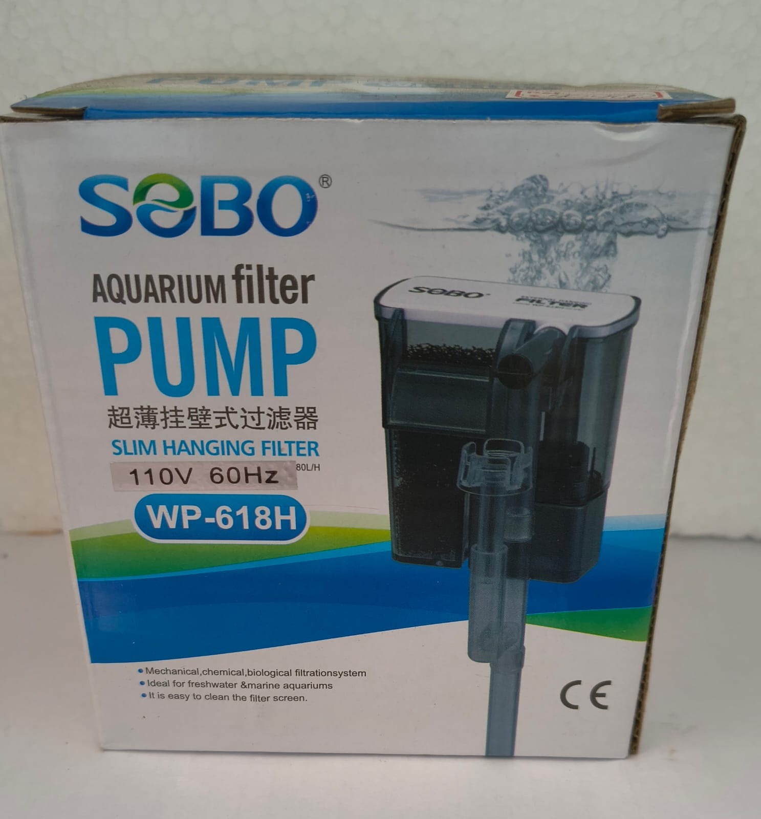 FILTRO CASCADA MODELO WP-618H MARCA SOBO