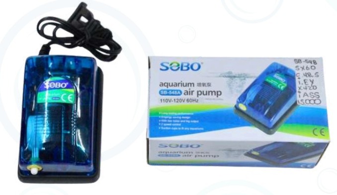 MOTOR PARA PECERA MARCA SOBO DE UNA SALIDA MODELO SB-548A