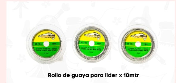 ROLLO GUAYA PARA LIDERES 50 LIBRAS