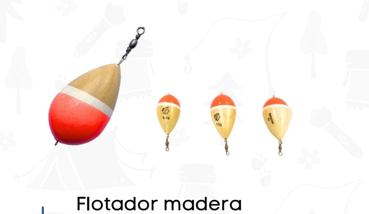 FLOTADOR EN MADERA 9 GRAMOS