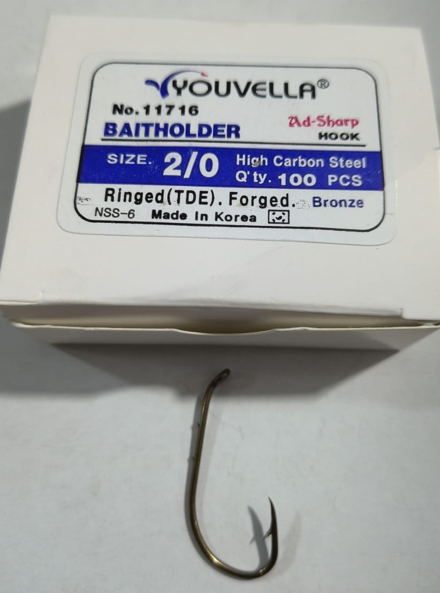 ANZUELO YOUVELLA 2/0 MARRON