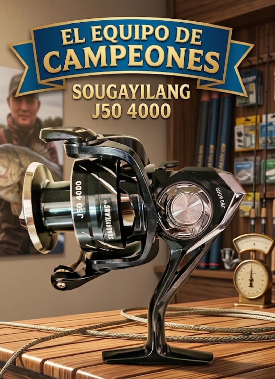 CARRETE SOUGAYILANG J50 4000