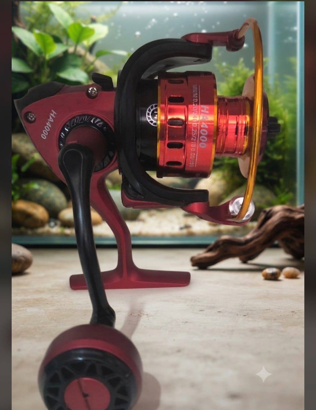 CARRETE ROJO HA 4000