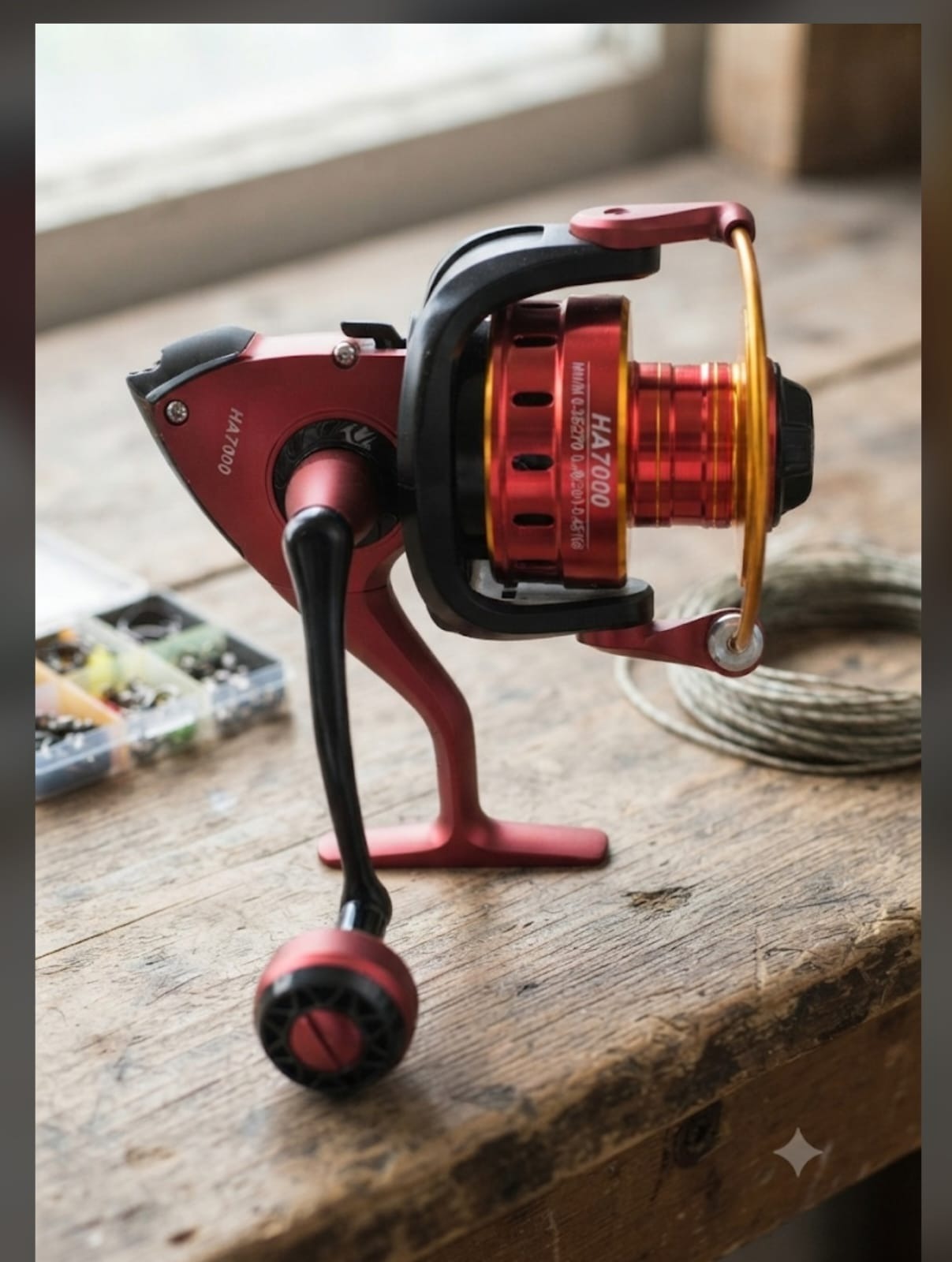 CARRETE ROJO HA 7000