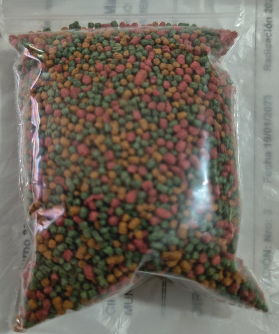 SOBRE ALIMENTO PEPITA COLORES GRANDE