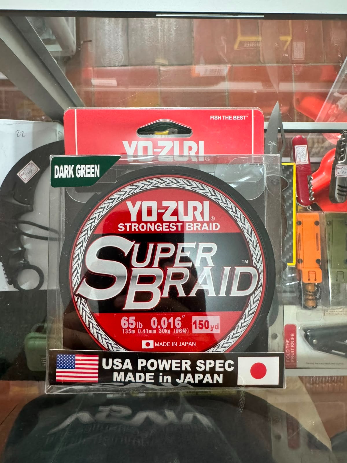 YO-ZURI Super Braid - 65lb - 150 yd