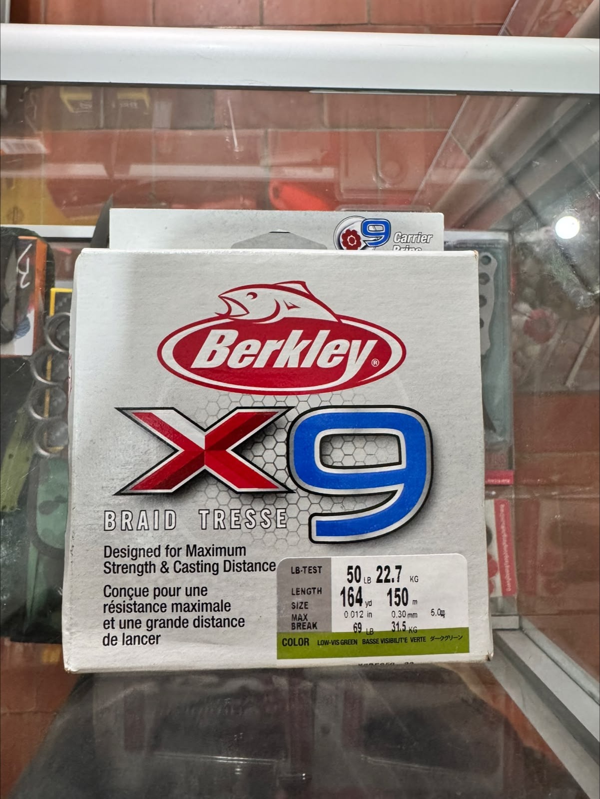Berkley X9 - 50lb - 150m