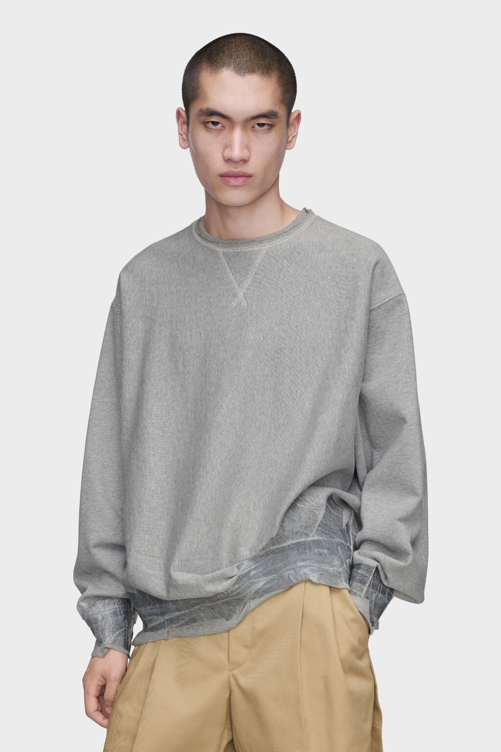 Taped Jersey Sweatshirt 4