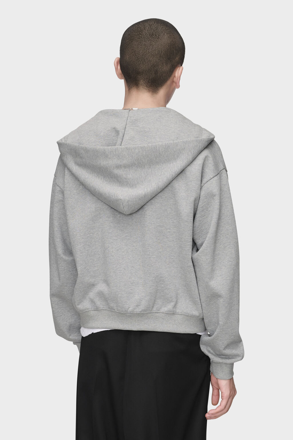 Zipped Hooded Sweatshirt 3