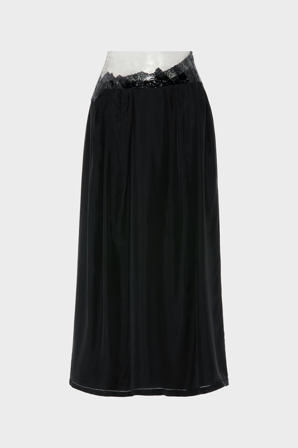 Taped Midi Skirt