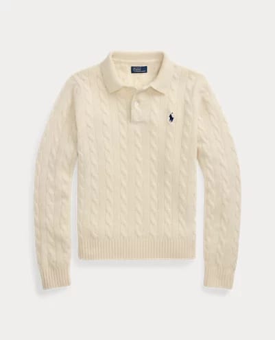 Cable-Knit-Wool-Cashmere-Polo-Sweater