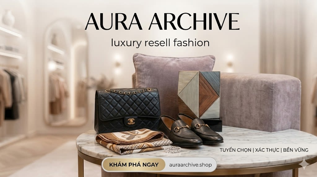 AURA ARCHIVE | Nơi Di Sản Thời Trang Được Tái Sinh