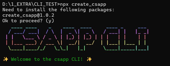 Create CSApp preview