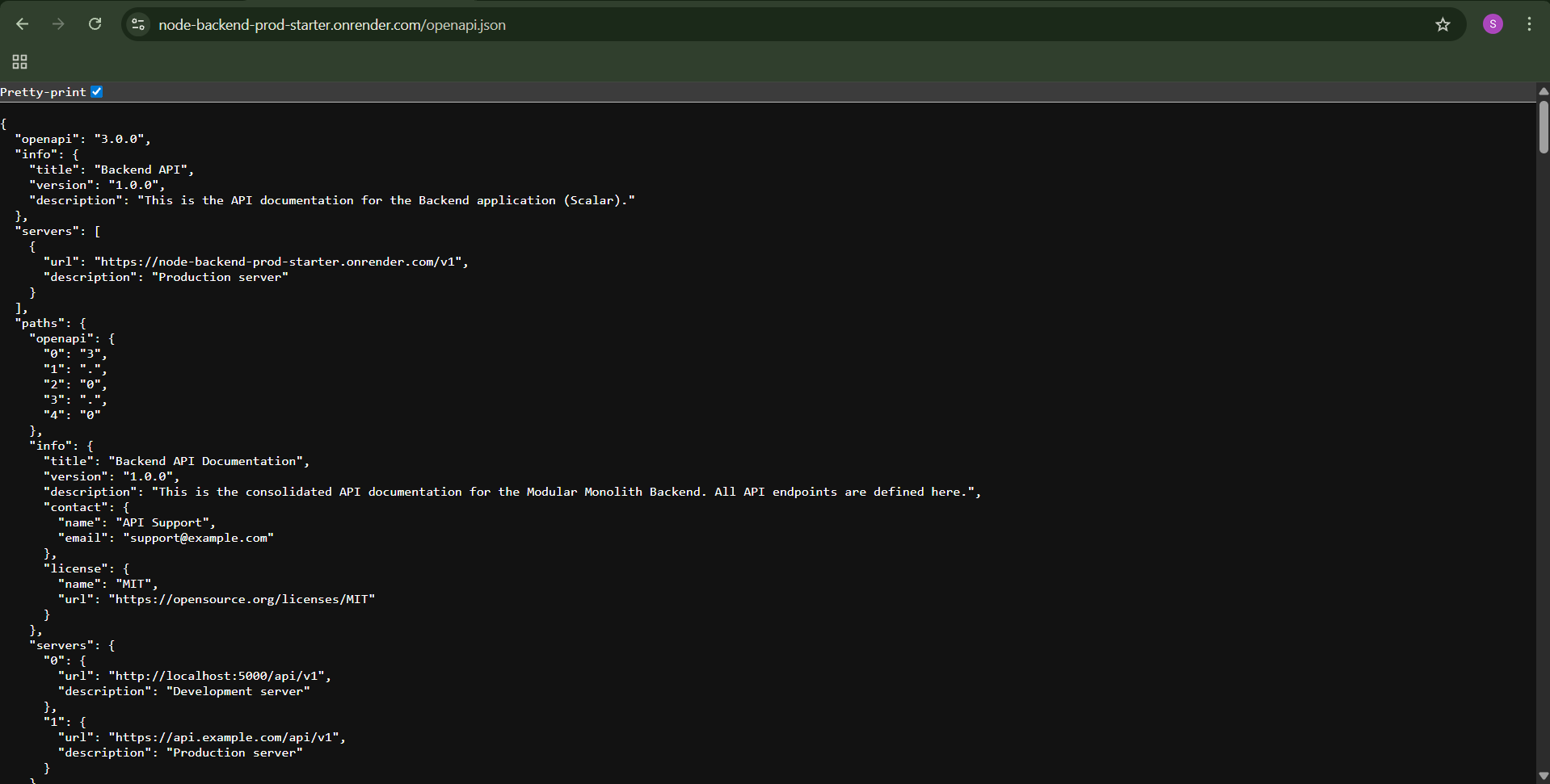 OpenAPI Specification