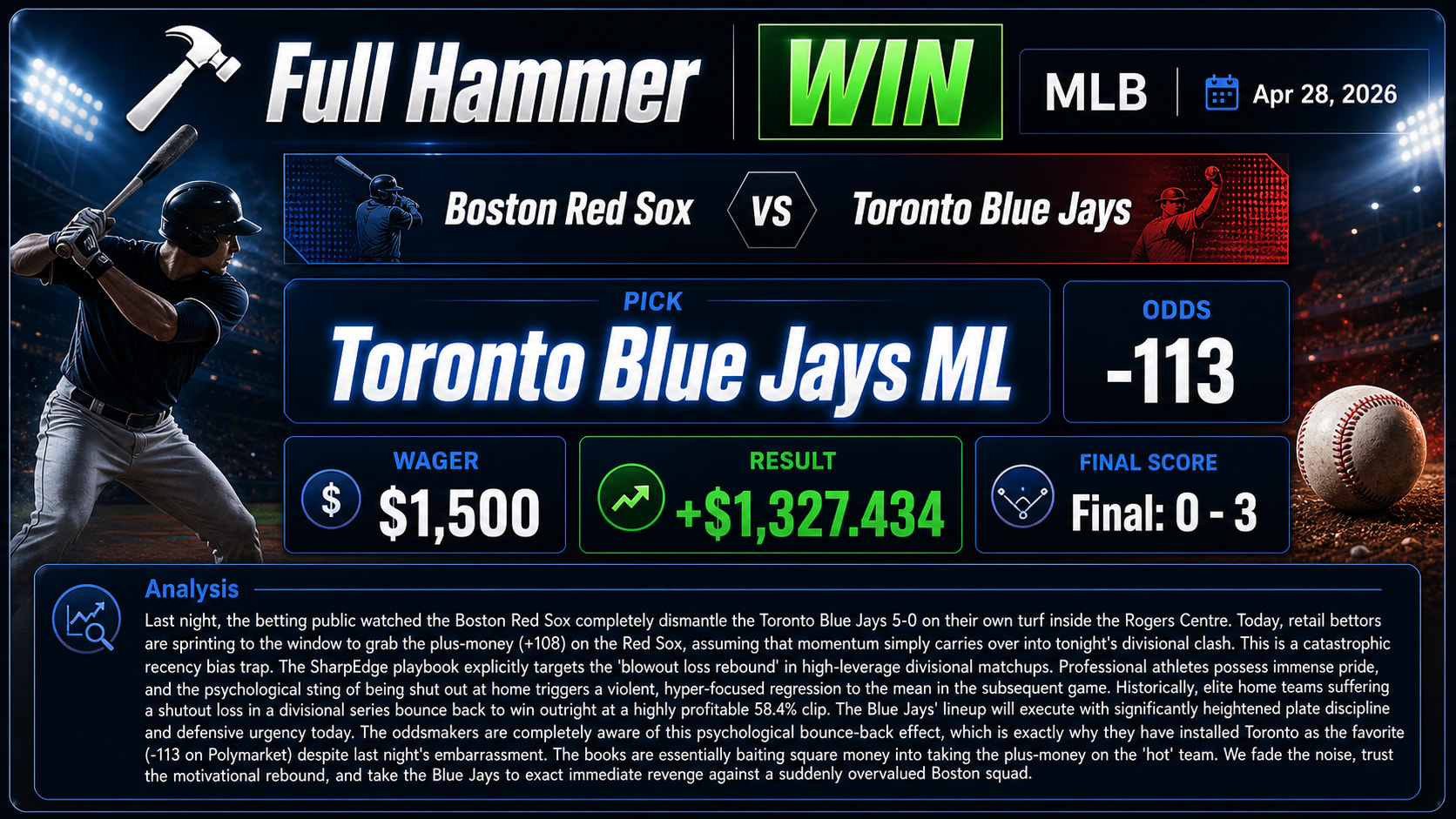 Boston Red Sox vs Toronto Blue Jays