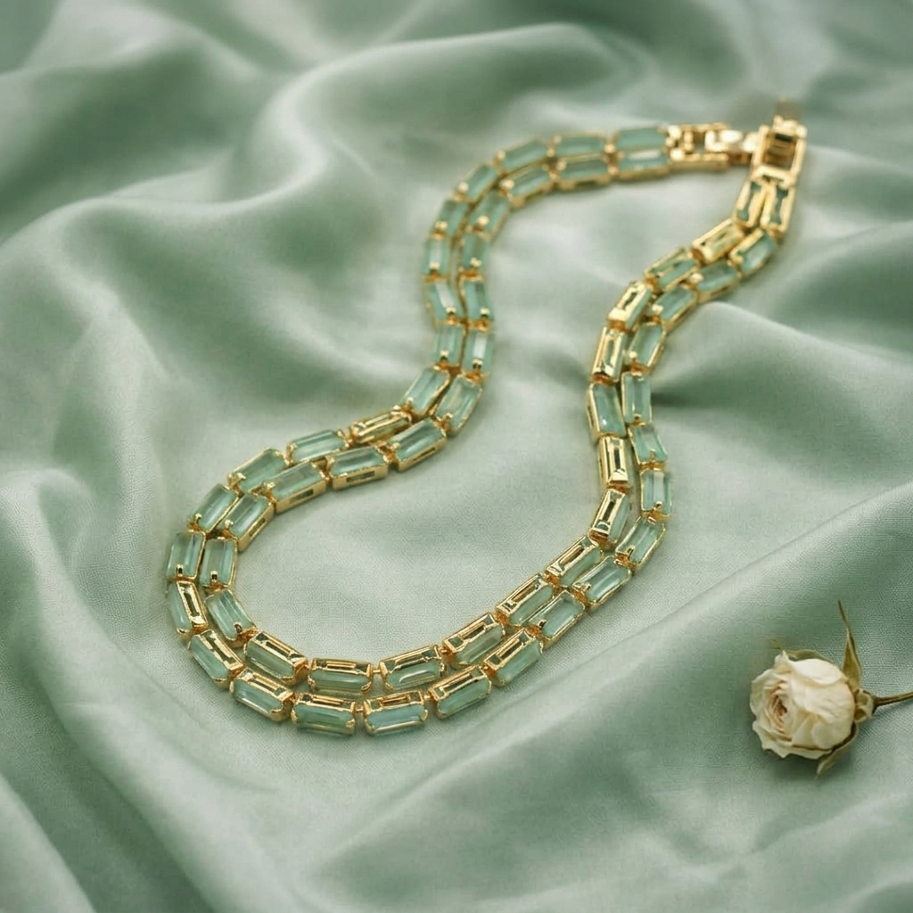 Sage Green Necklace