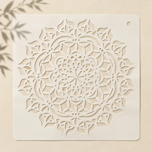 Mandala Reusable Stencil for Wall & Canvas