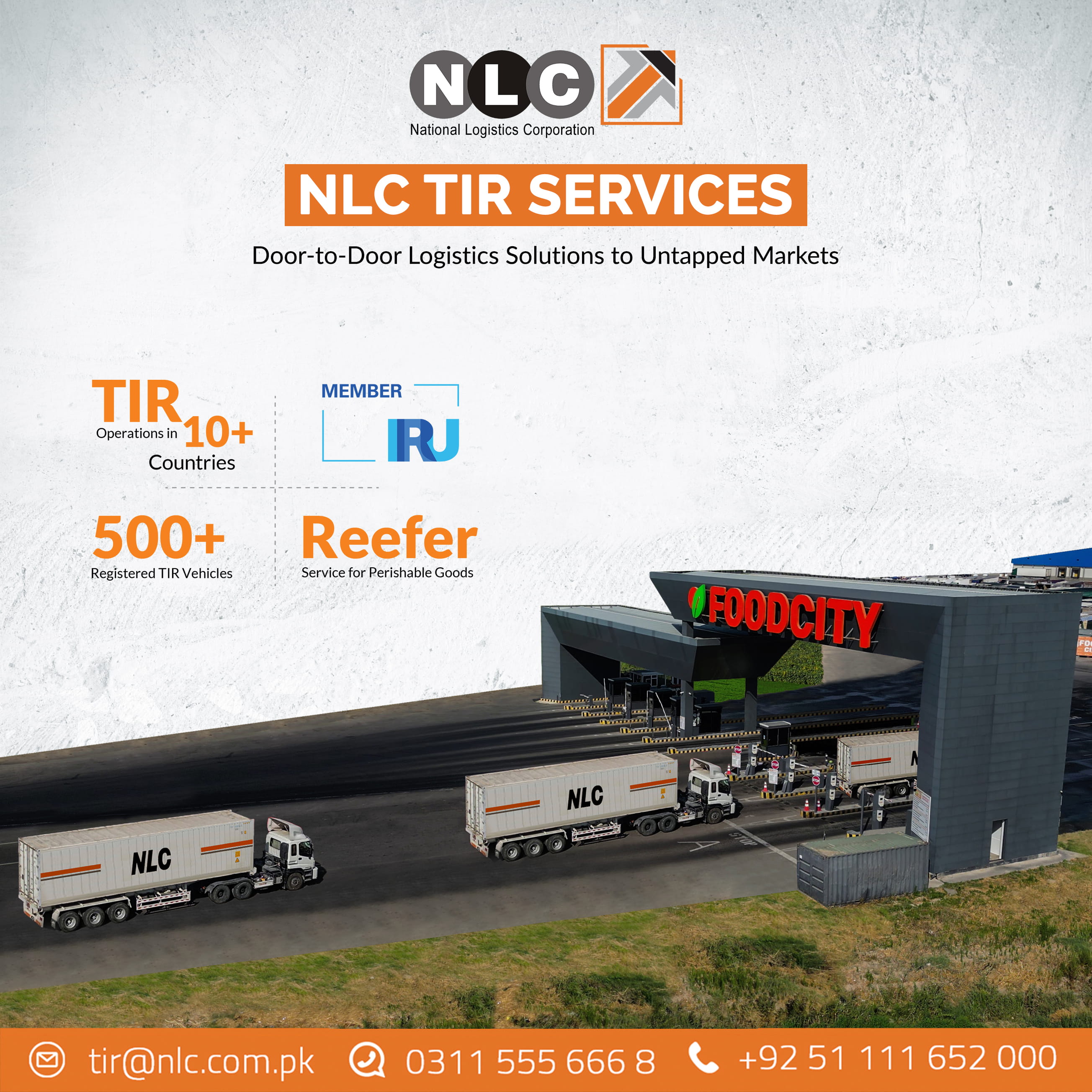 NLC TIR Services - Regional Connectivity and Transit Trade in Pakistan