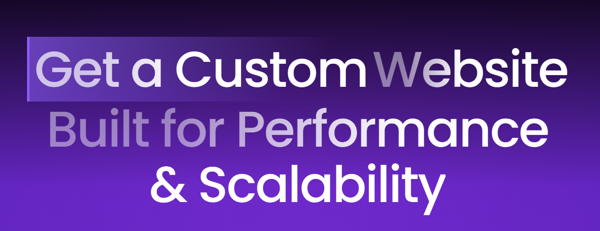 Custom Web Development Services: Build Fast, Secure & Scalable Business Websites