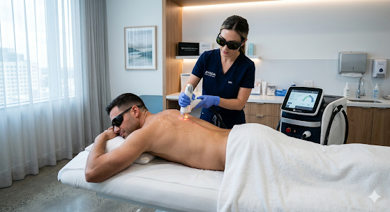 Full Body Laser Hair Removal for Men