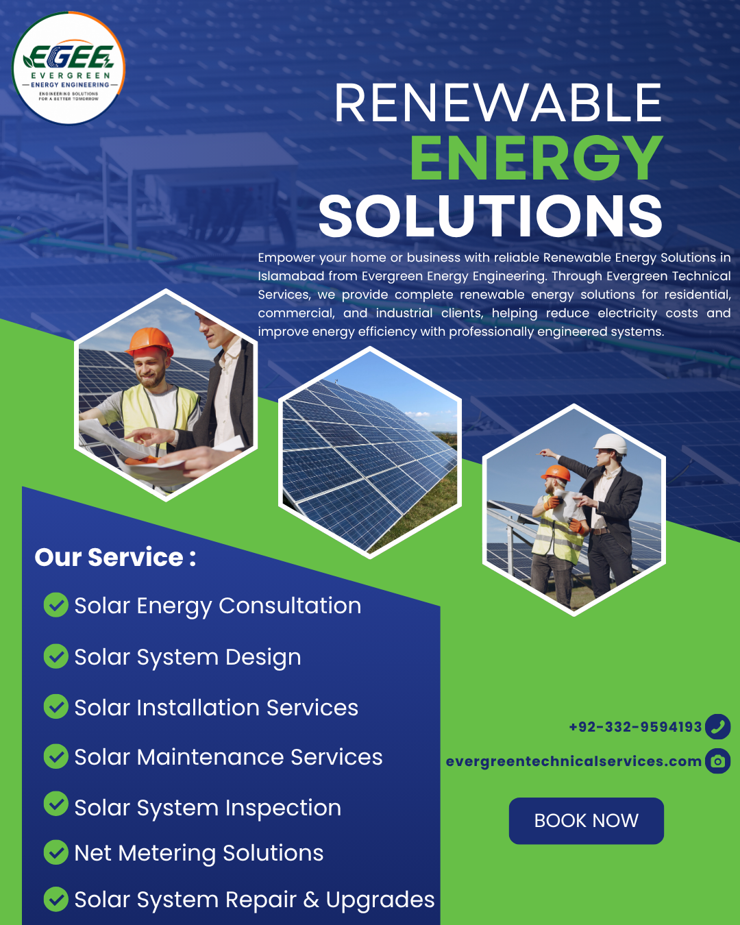 Solar Energy Company, Renewable Energy Company, Solar Energy Contractor, Electrical Contractor, HVAC