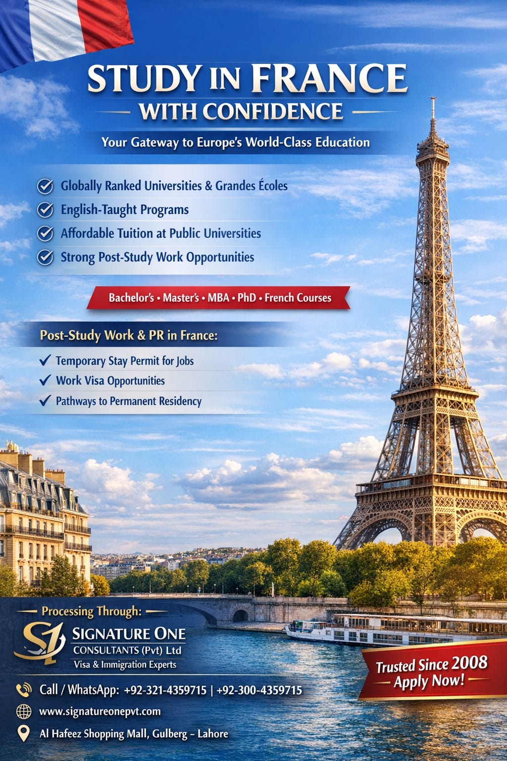 STUDY IN FRANCE
