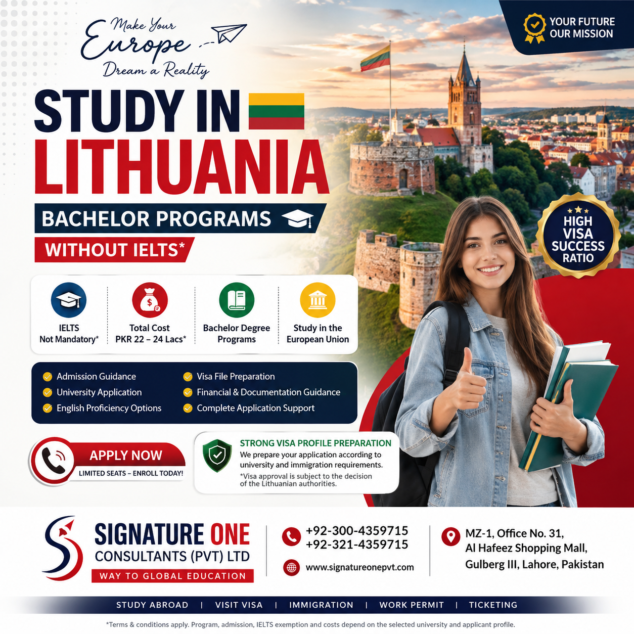 STUDY IN LITHUANIA – BACHELOR PROGRAMS