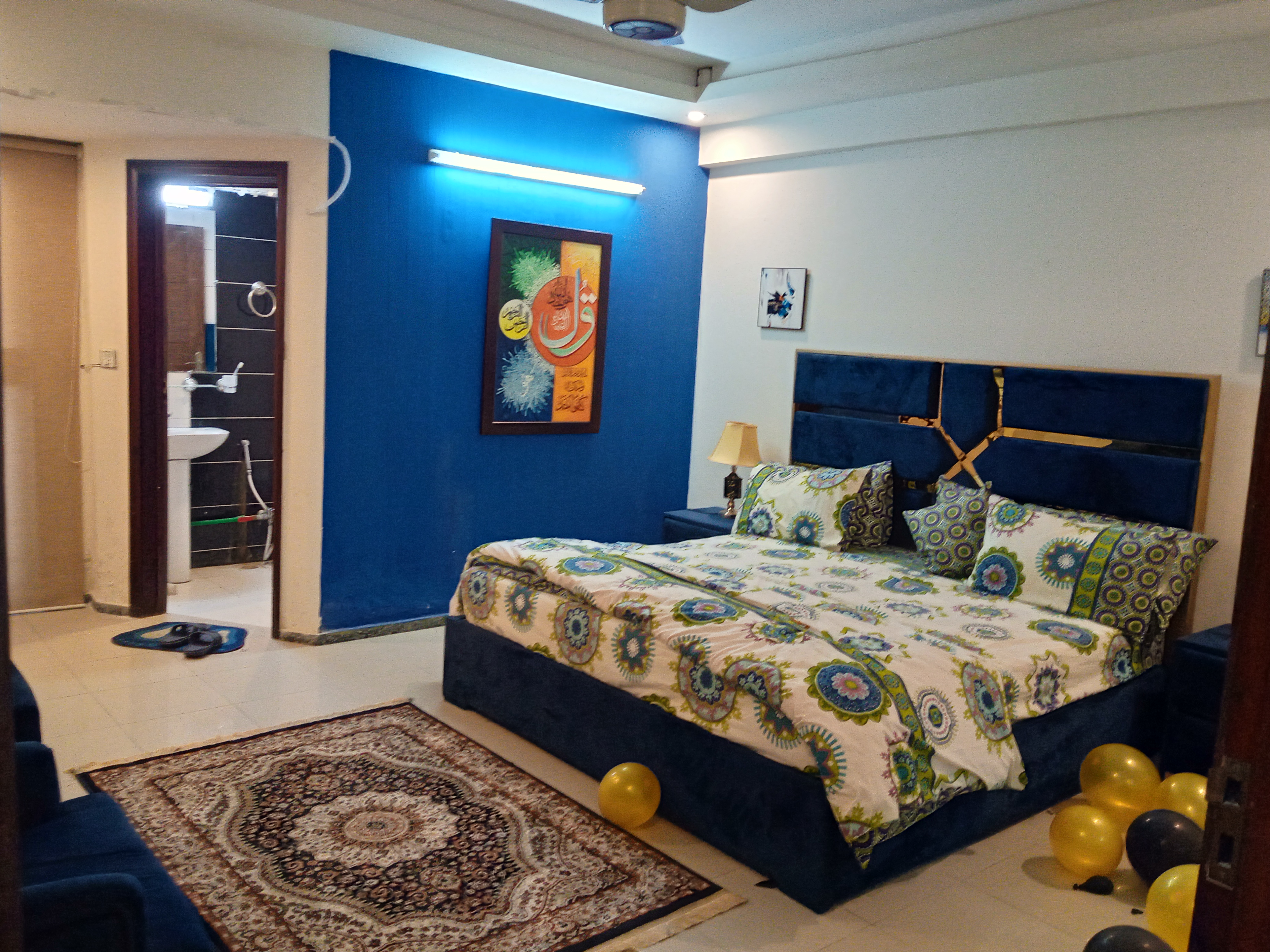 2 Bedroom Furnished Flat for Rent in QJ Heights – Prime Family Living!