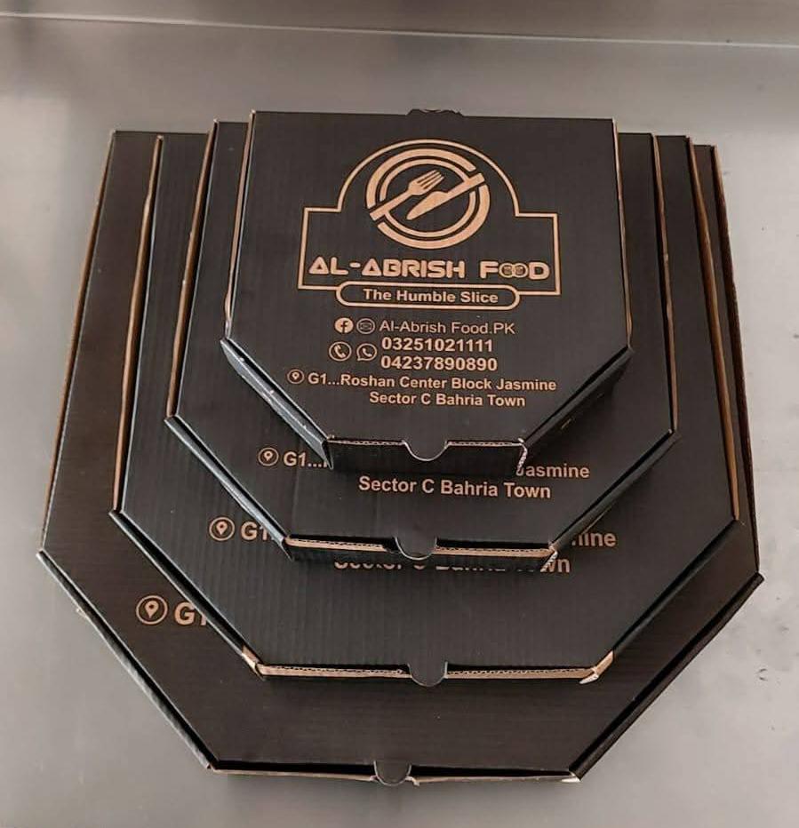 Pizza Box Custom Sizes Faisalabad