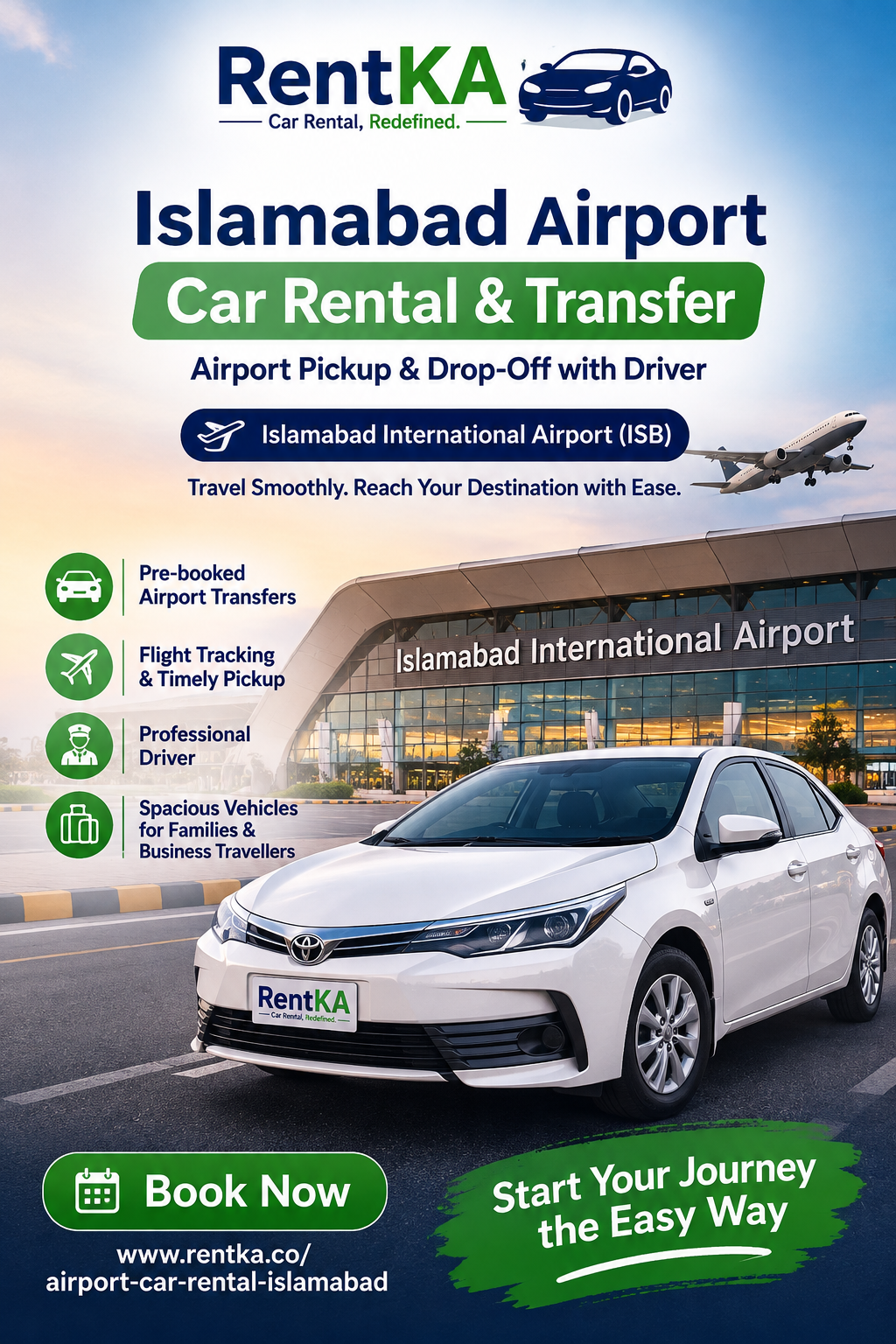 Islamabad Airport Car Rental & Transfer