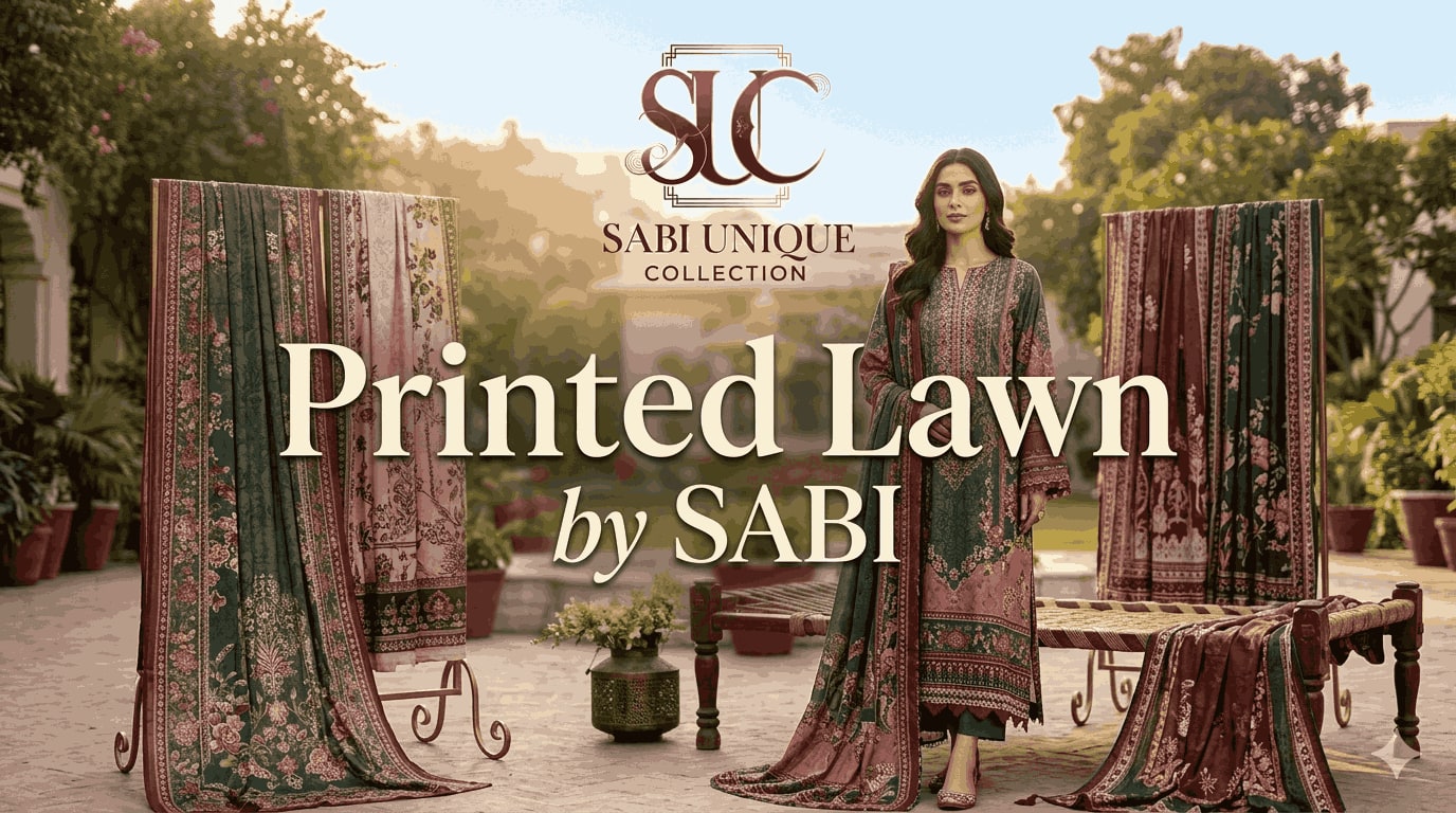 Printed lawn