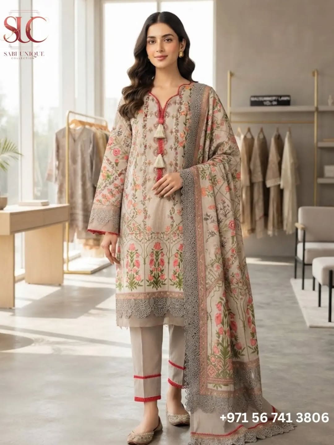 Mousammry – Lawn 3-Piece Suit