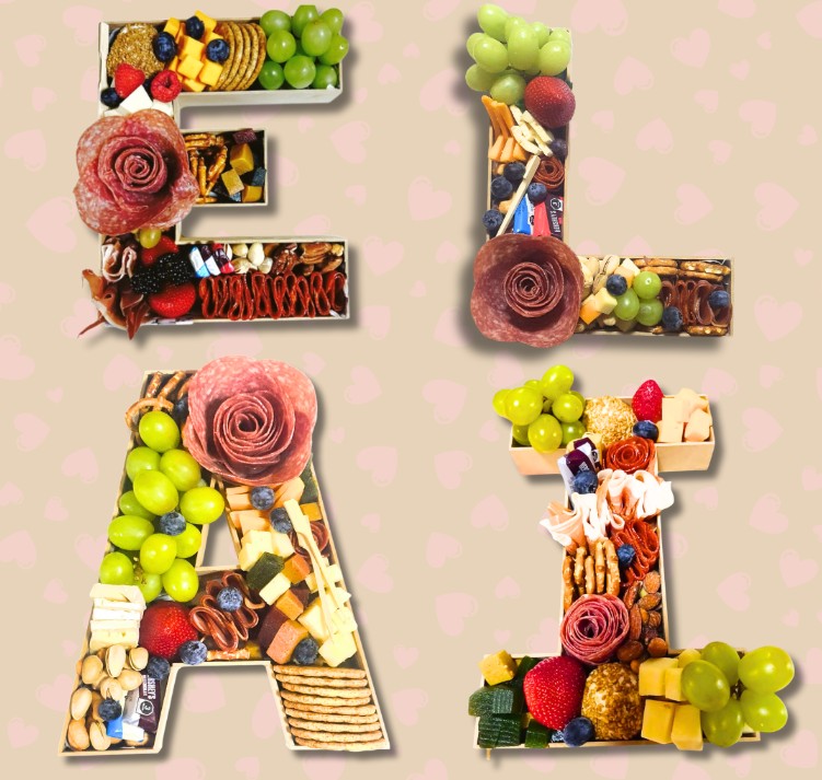 Letra de Charcutería y Quesos Personalizada