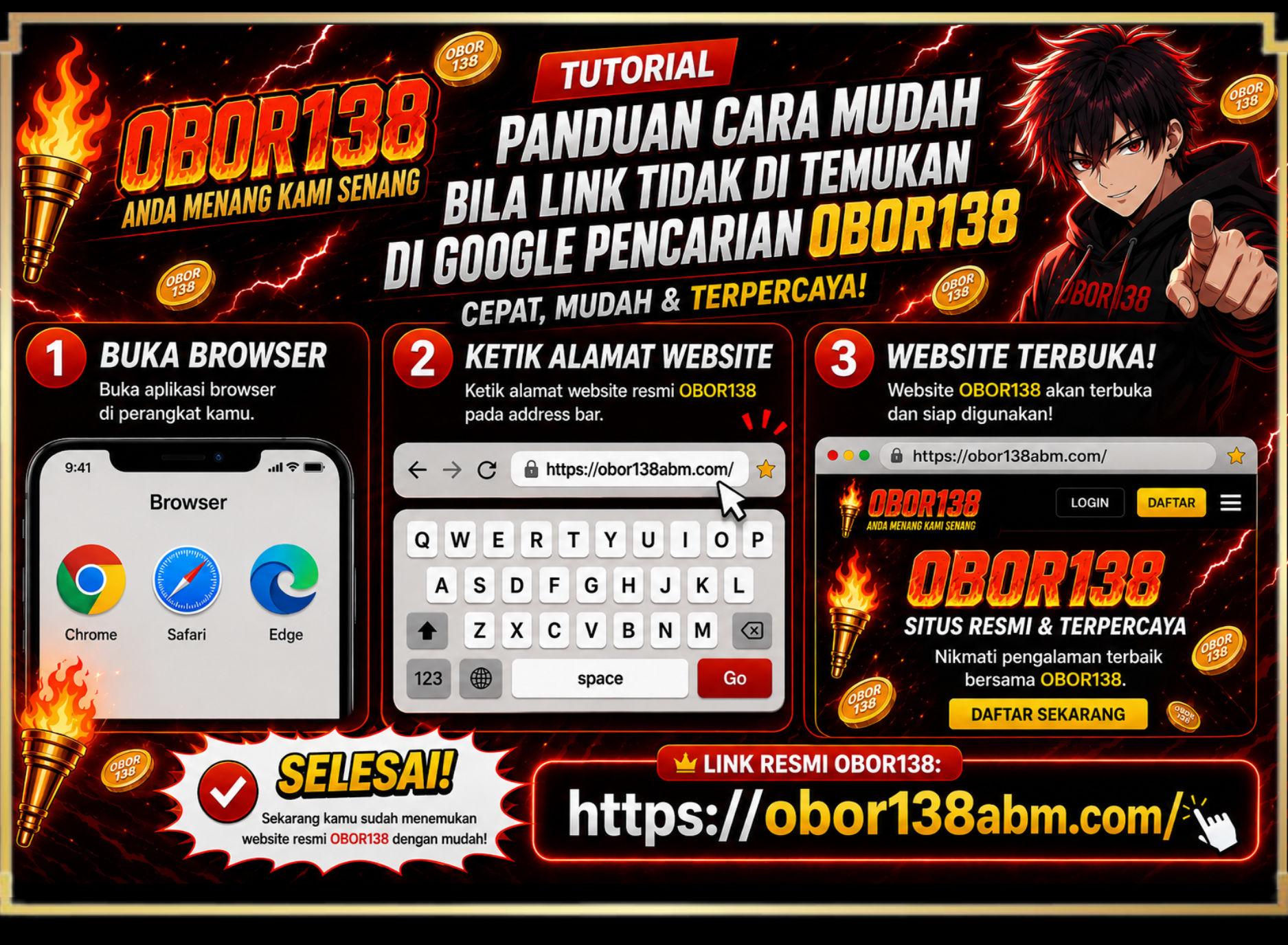 Panduan OBOR138