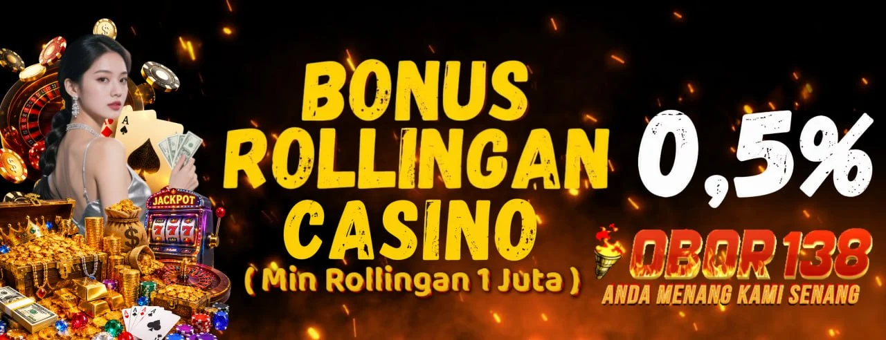 BONUS ROLLINGAN CASINO 0.5%