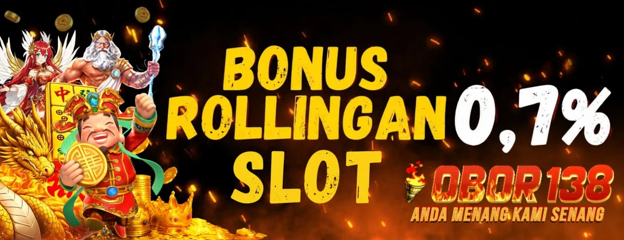 BONUS CASHBACK ROLLINGAN SLOT 0.7%