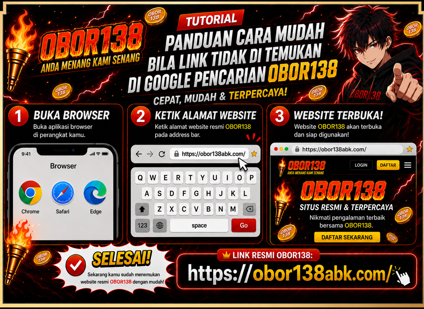 Panduan OBOR138