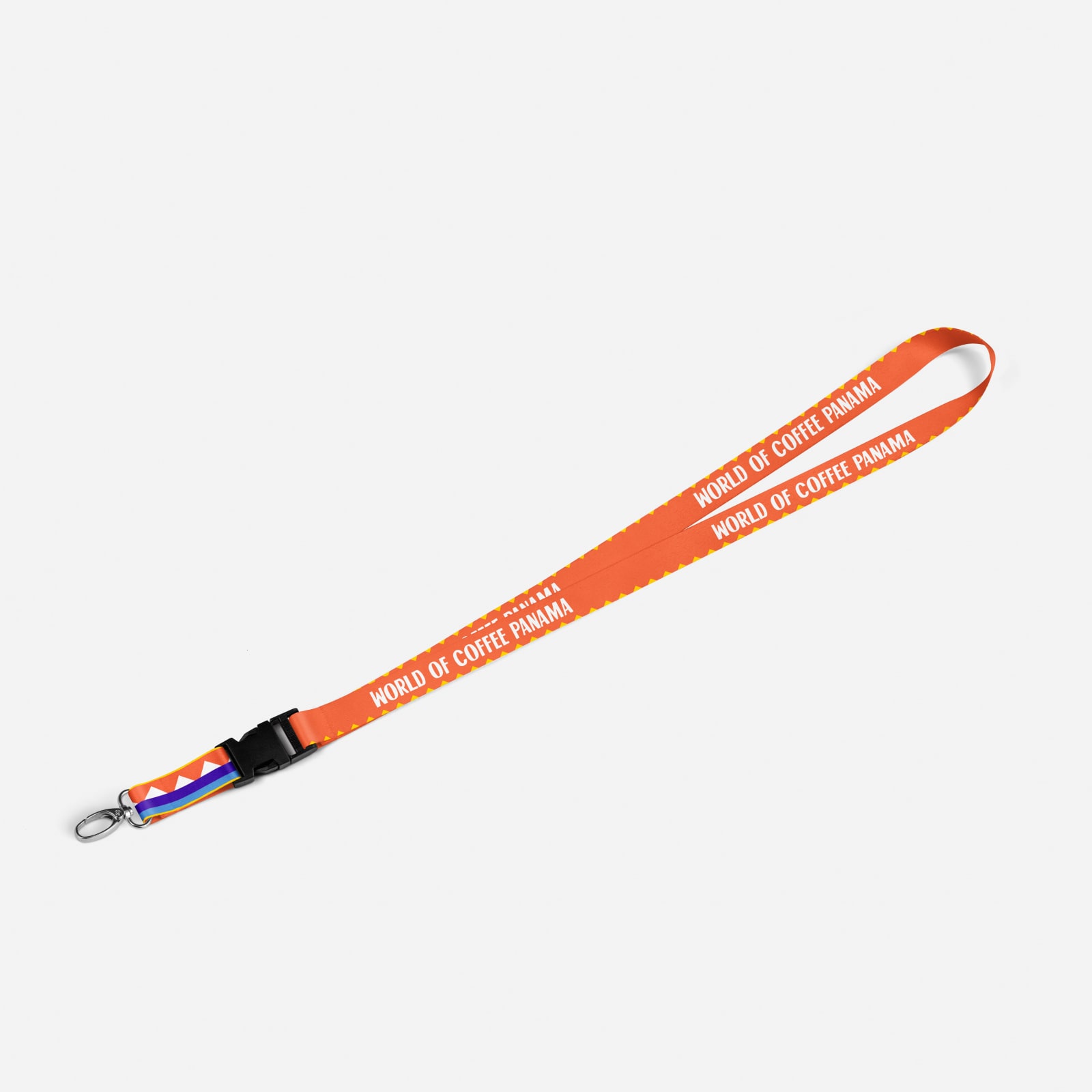Fabricamos 5,000 lanyards para World of Coffee Panamá 2026