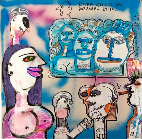 Drawings of a Flooded Artist