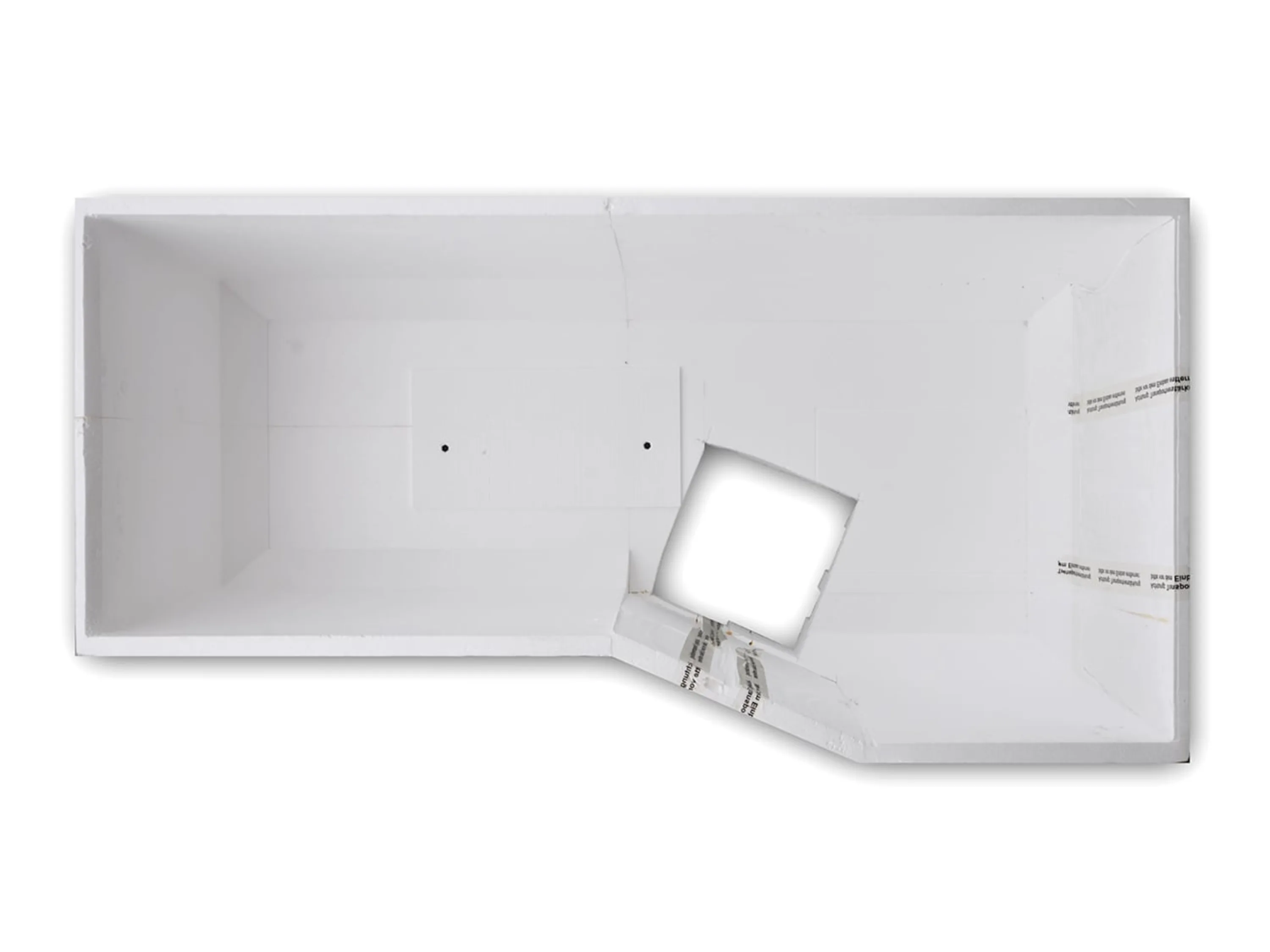 Styroporträger für "PIA 170 links"